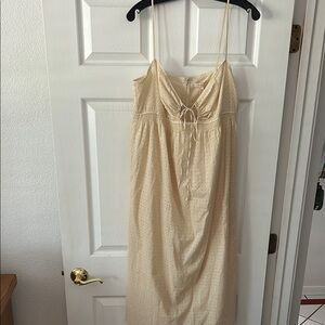 Rebecca Taylor Cream Eyelet Dress